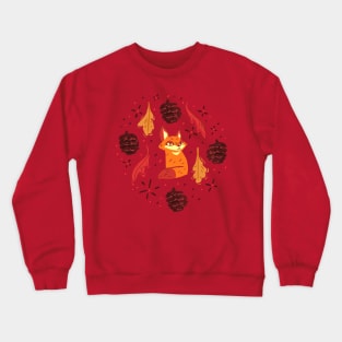 Fall Fox Vibes Crewneck Sweatshirt